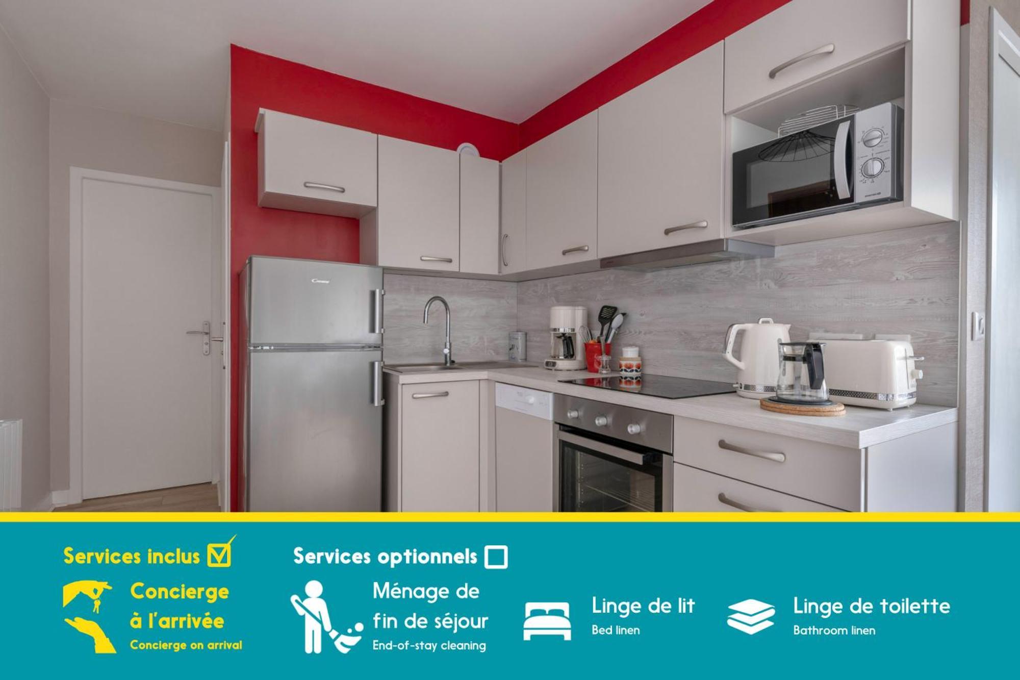 Coquet Appartement A 300 M Du Port Du Pouliguen ル・プリガン エクステリア 写真